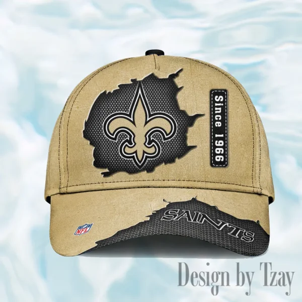 New Orleans Saints Hat Cap Youth Strap Back New Design 2025 AZCCAP770