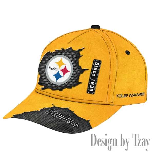 Pittsburgh Steelers Hat Cap Youth Strap Back New Design 2025 AZCCAP776