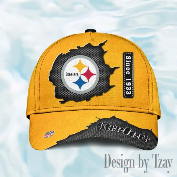 Pittsburgh Steelers Hat Cap Youth Strap Back New Design 2025 AZCCAP776 - Image 2
