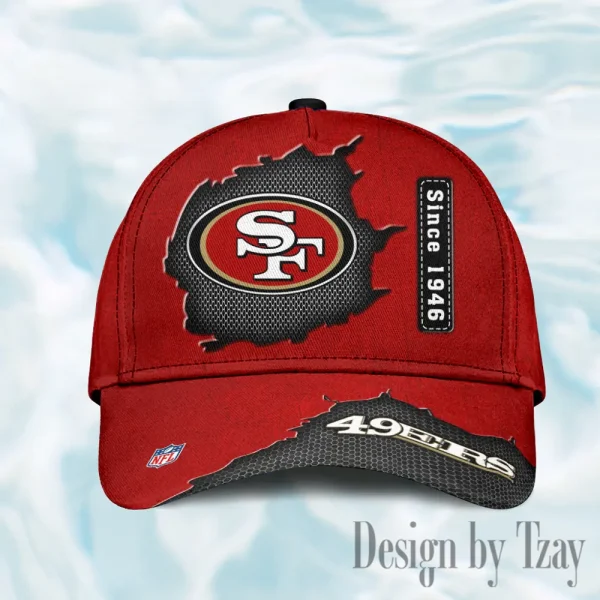 San Francisco 49ers Hat Cap Youth Strap Back New Design 2025 AZCCAP778