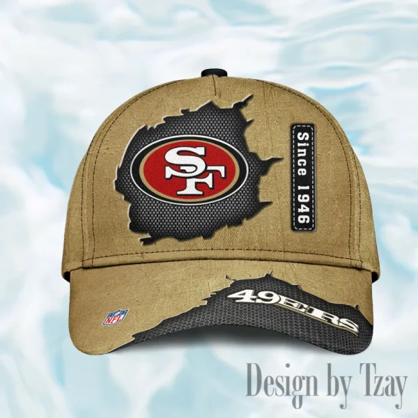 San Francisco 49ers Hat Cap Youth Strap Back New Design 2025 AZCCAP779