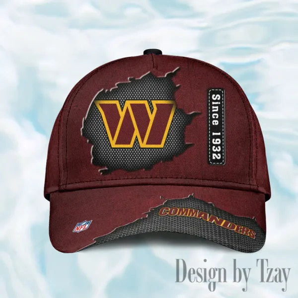 Washington Commanders Hat Cap Youth Strap Back New Design 2025 AZCCAP786 - Image 2