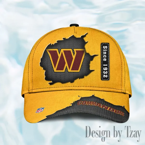 Washington Commanders Hat Cap Youth Strap Back New Design 2025 AZCCAP787