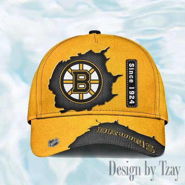 Boston Bruins Men Baseball Hat Style 2025 AZCCAP789 - Image 2