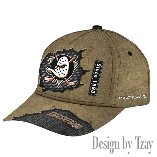 Anaheim Ducks Men Baseball Hat Style 2025 AZCCAP804