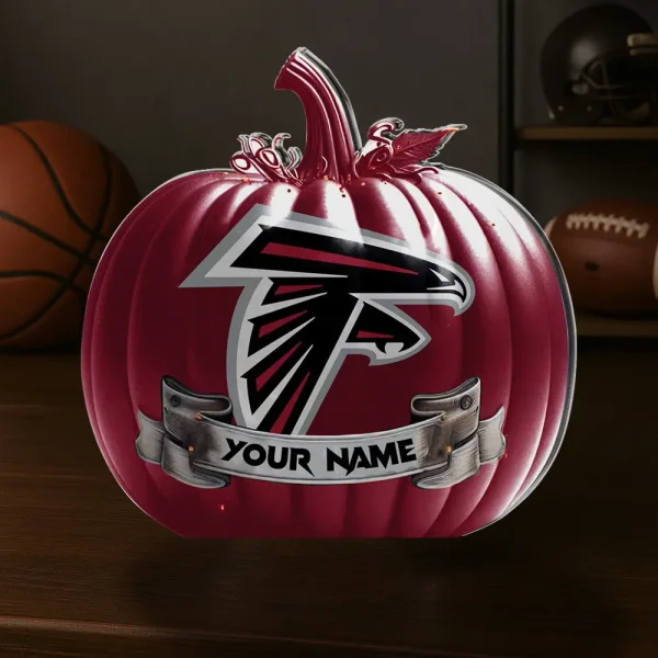 Atlanta Falcons NFL Personalized Halloween Acrylic Block Plaque For Fan - Limited Edition SPTFTAB091 - Image 2