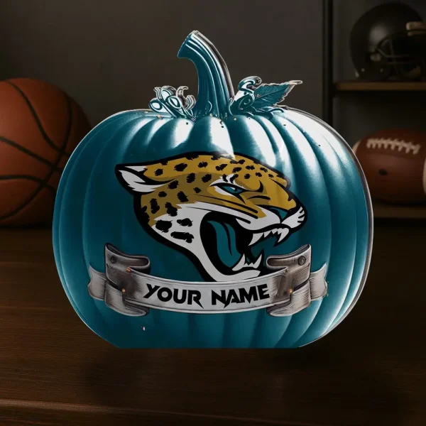 Jacksonville Jaguars NFL Personalized Halloween Acrylic Block Plaque For Fan - Limited Edition SPTFTAB098 - Image 2