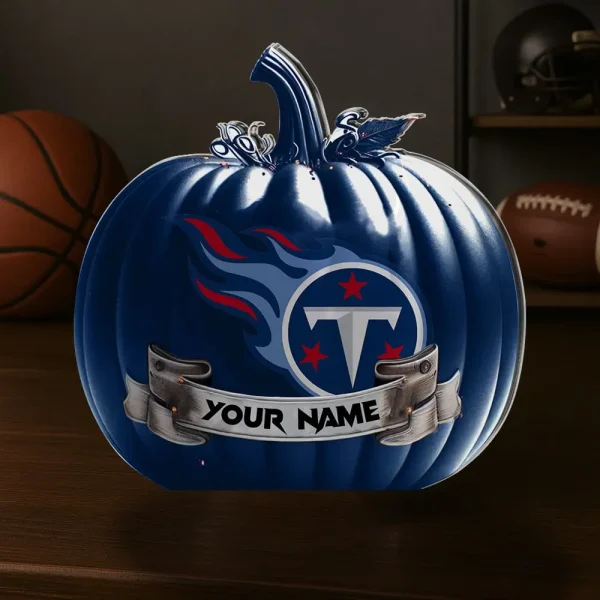 Tennessee Titans NFL Personalized Halloween Acrylic Block Plaque For Fan - Limited Edition SPTFTAB110 - Image 2