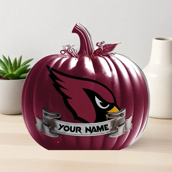 Arizona Cardinals NFL Personalized Halloween Acrylic Block Plaque For Fan - Limited Edition SPTFTAB121