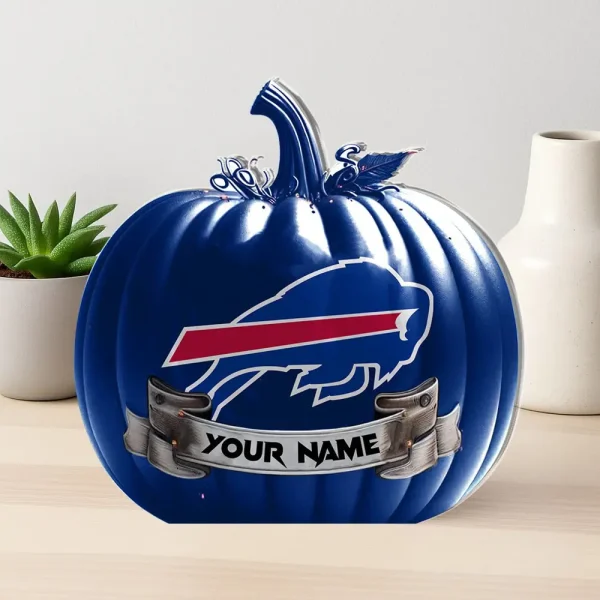 Buffalo Bills NFL Personalized Halloween Acrylic Block Plaque For Fan - Limited Edition SPTFTAB122