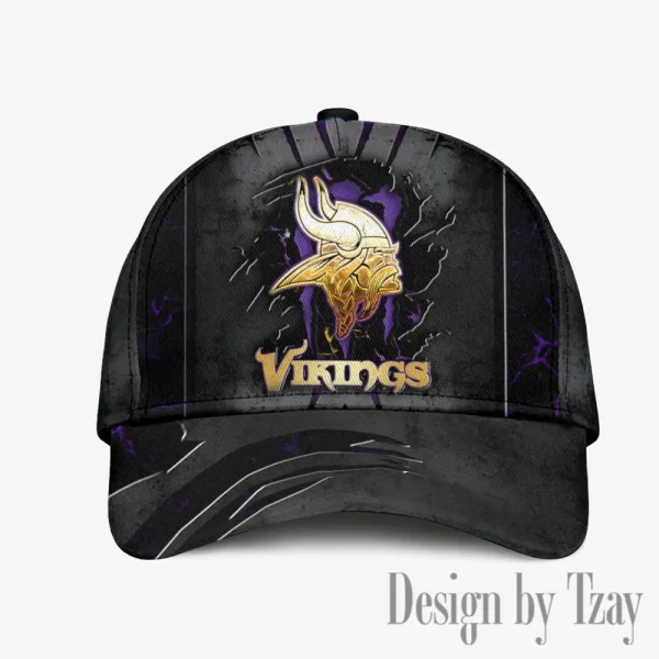 Minnesota Vikings Men Baseball Hat Style 2025 AZCCAP840 - Image 2