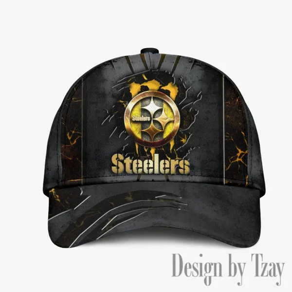 Pittsburgh Steelers Men Baseball Hat Style 2025 AZCCAP846 - Image 2