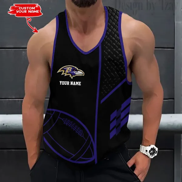 Baltimore Ravens 3D Printed Sleeveless Sport Tank Top Shirt New Style AZTTS237