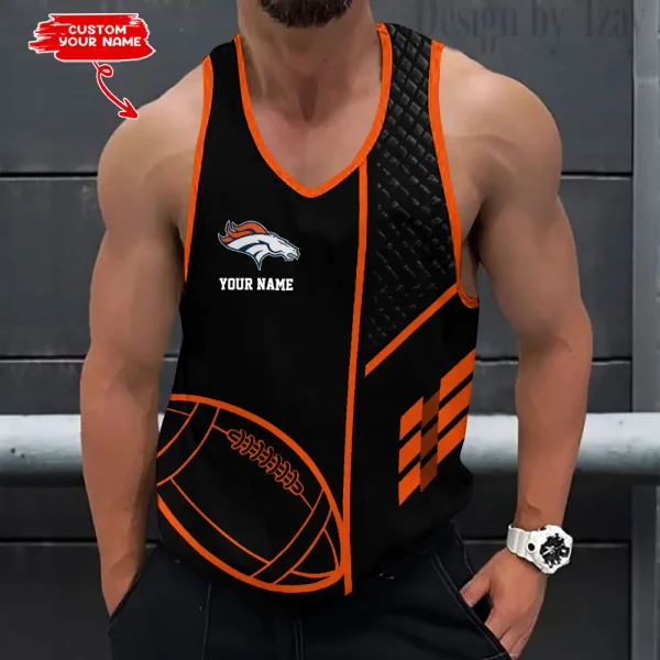 Denver Broncos 3D Printed Sleeveless Sport Tank Top Shirt New Style AZTTS244