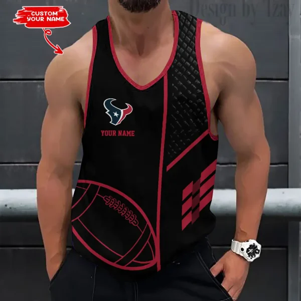 Houston Texans 3D Printed Sleeveless Sport Tank Top Shirt New Style AZTTS247