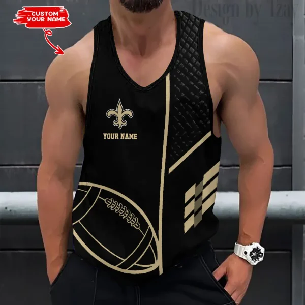 New Orleans Saints 3D Printed Sleeveless Sport Tank Top Shirt New Style AZTTS257