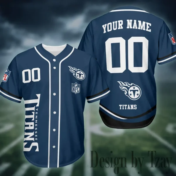 Tennessee Titans Casual Button Baseball Shirt Trending 2025 AZCBJS733