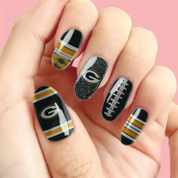 Green Bay Packers NFL All Team Nail Box Full Set Gift For Fan SPTNAILBOX003 - Image 3