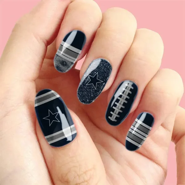 Dallas Cowboys NFL All Team Nail Box Full Set Gift For Fan SPTNAILBOX004 - Image 3