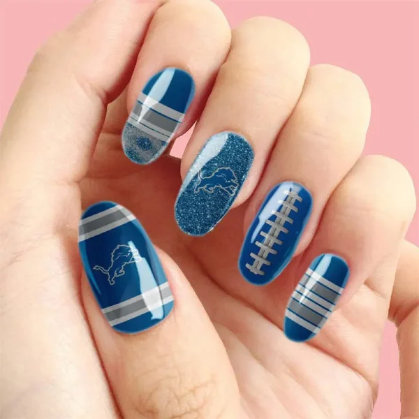 Detroit Lions NFL All Team Nail Box Full Set Gift For Fan SPTNAILBOX010 - Image 3