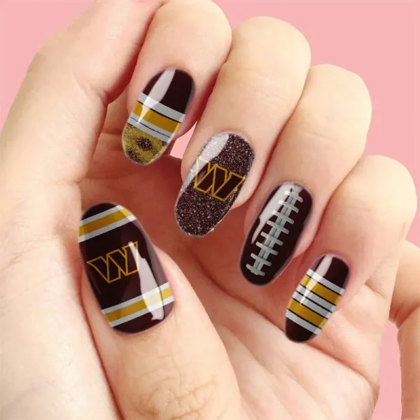 Washington Commanders NFL All Team Nail Box Full Set Gift For Fan SPTNAILBOX020 - Image 3