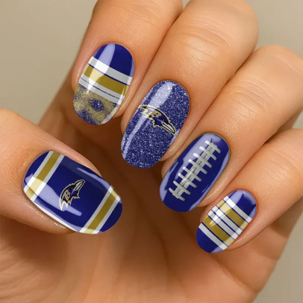 Baltimore Ravens NFL All Team Nail Box Full Set Gift For Fan SPTNAILBOX021 - Image 2