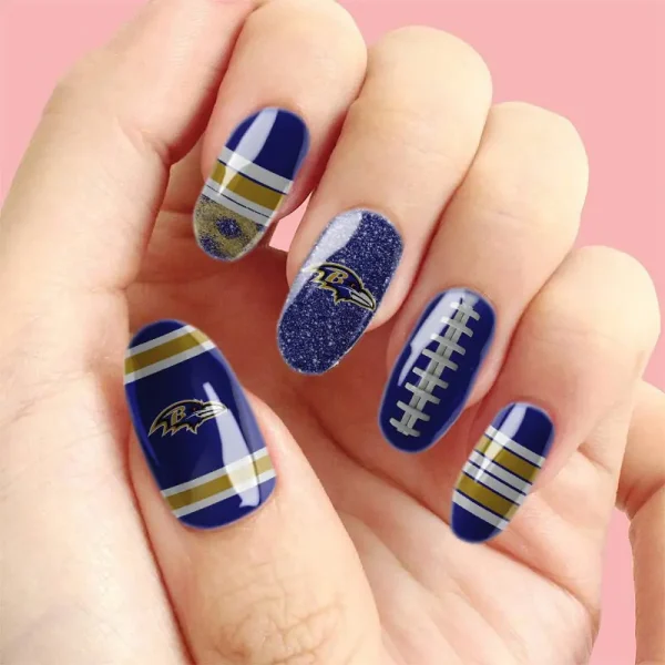 Baltimore Ravens NFL All Team Nail Box Full Set Gift For Fan SPTNAILBOX021 - Image 3