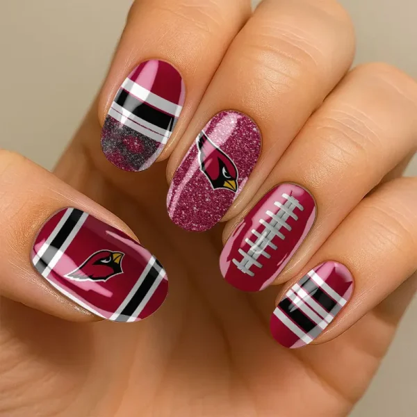 Arizona Cardinals NFL All Team Nail Box Full Set Gift For Fan SPTNAILBOX025 - Image 2