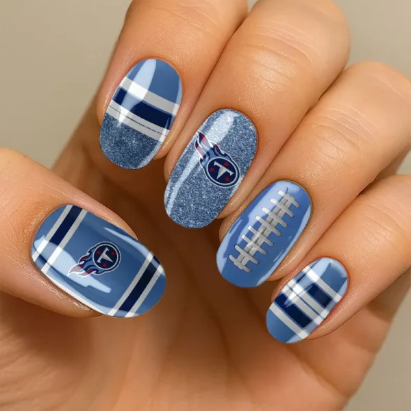 Tennessee Titans NFL All Team Nail Box Full Set Gift For Fan SPTNAILBOX028 - Image 2