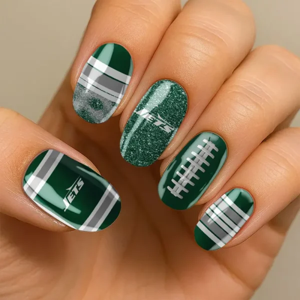 New York Jets NFL All Team Nail Box Full Set Gift For Fan SPTNAILBOX029 - Image 2