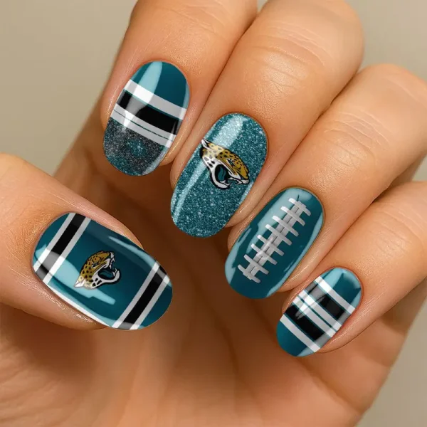 Jacksonville Jaguars NFL All Team Nail Box Full Set Gift For Fan SPTNAILBOX030 - Image 2