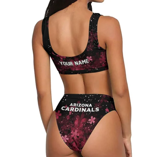 Arizona Cardinals Women's Sport Two-Piece Swimsuit New 2025 98SBS035 - Image 2