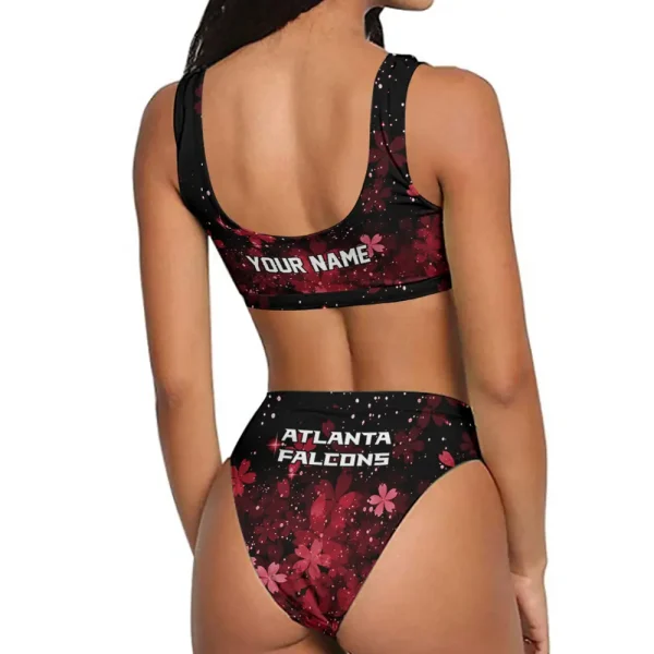 Atlanta Falcons Women's Sport Two-Piece Swimsuit New 2025 98SBS036 - Image 2
