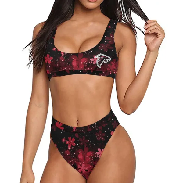 Atlanta Falcons Women's Sport Two-Piece Swimsuit New 2025 98SBS036
