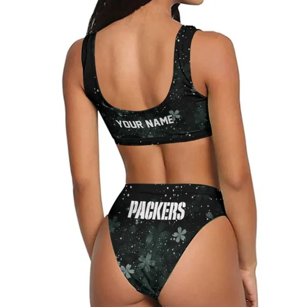 Green Bay Packers Women's Sport Two-Piece Swimsuit New 2025 98SBS046 - Image 2