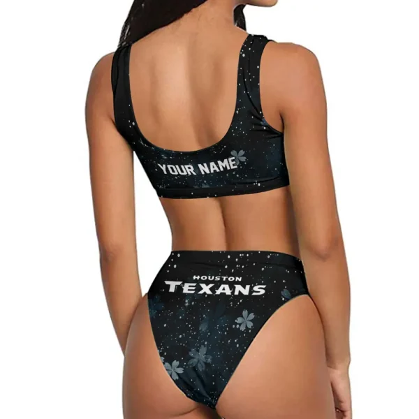 Houston Texans Women's Sport Two-Piece Swimsuit New 2025 98SBS047 - Image 2