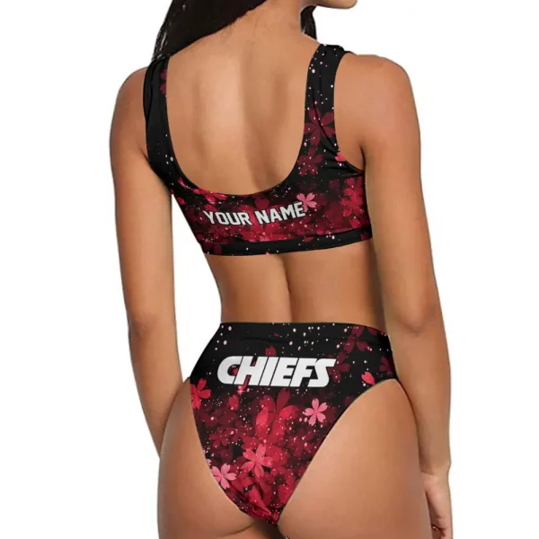 Kansas City Chiefs Women's Sport Two-Piece Swimsuit New 2025 98SBS050 - Image 2