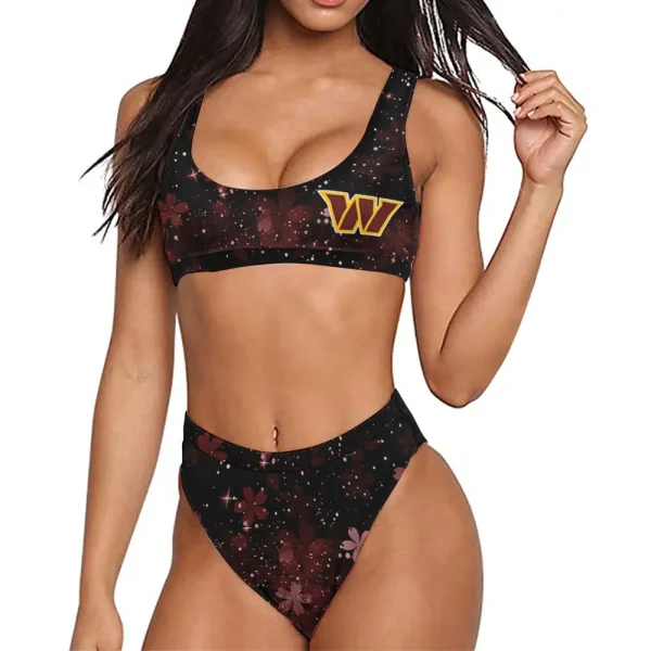 Washington Commanders Women's Sport Two-Piece Swimsuit New 2025 98SBS066