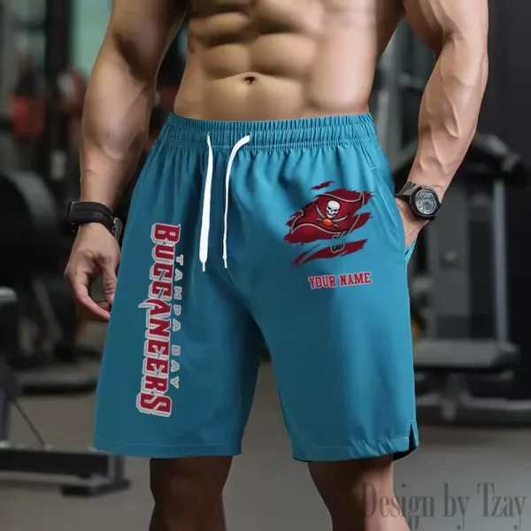 Tampa Bay Buccaneers Men's Shorts Badminton Sports Shorts Summer SPTMBSS094 - Image 4