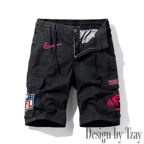 Arizona Cardinals Men's Casual Shorts Style 2025 SPTMCS001 - Image 2