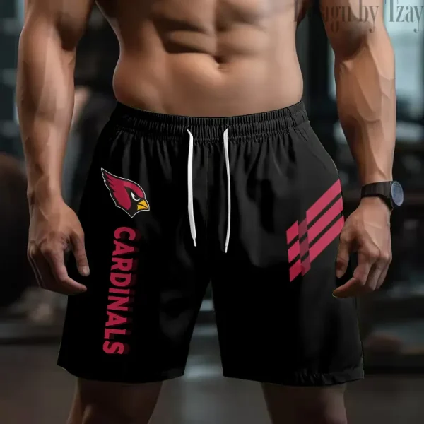 Arizona Cardinals Casual Men's Drawstring Shorts Trending 2025 BGSHORT476