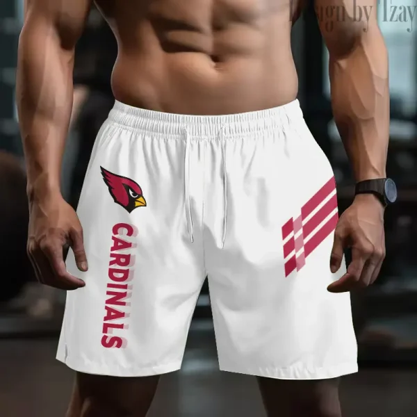 Arizona Cardinals Casual Men's Drawstring Shorts Trending 2025 BGSHORT476 - Image 2