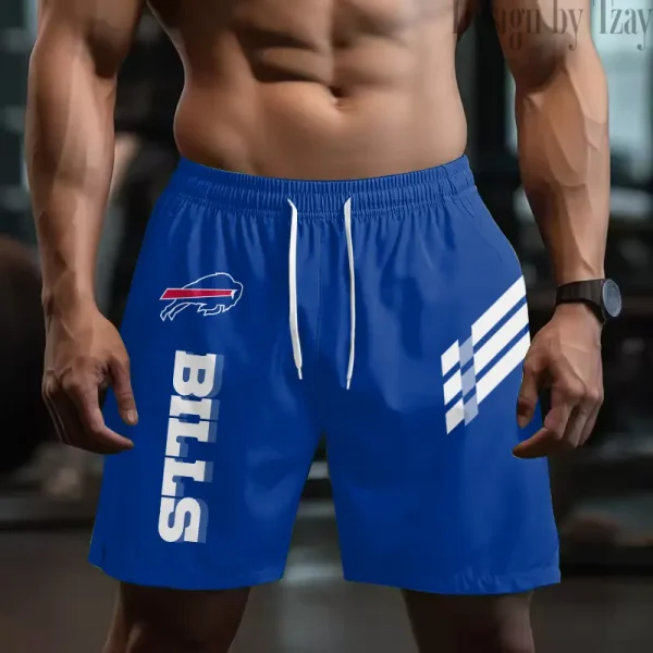 Buffalo Bills Casual Men's Drawstring Shorts Trending 2025 BGSHORT479