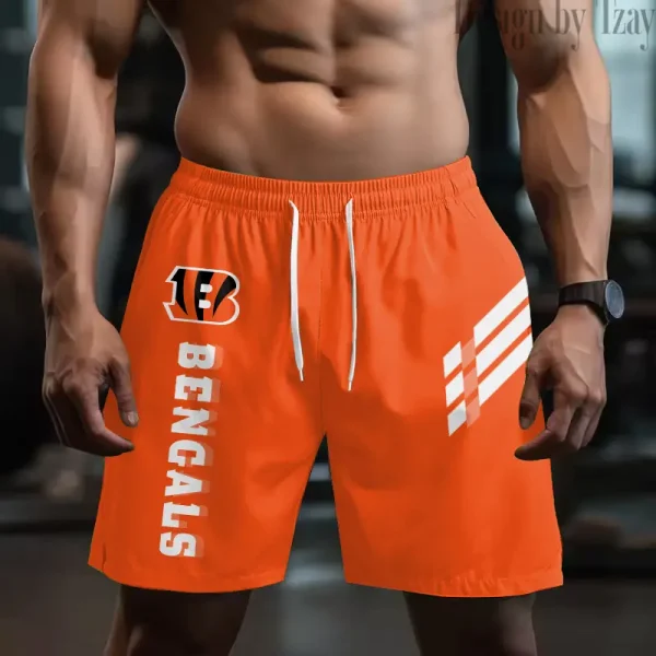 Cincinnati Bengals Casual Men's Drawstring Shorts Trending 2025 BGSHORT482