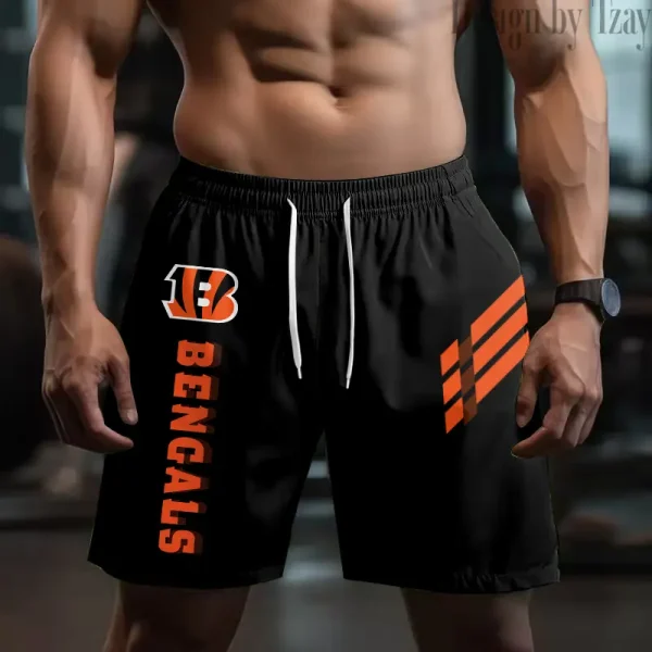 Cincinnati Bengals Casual Men's Drawstring Shorts Trending 2025 BGSHORT482 - Image 2