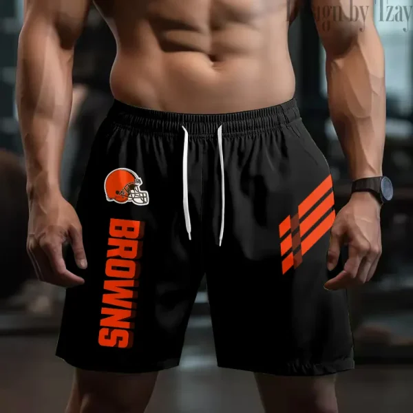 Cleveland Browns Casual Men's Drawstring Shorts Trending 2025 BGSHORT483 - Image 2