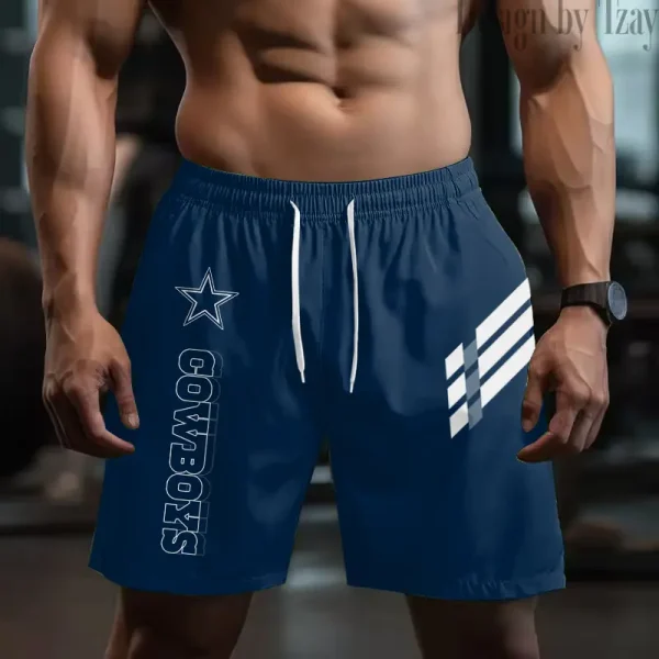 Dallas Cowboys Casual Men's Drawstring Shorts Trending 2025 BGSHORT484