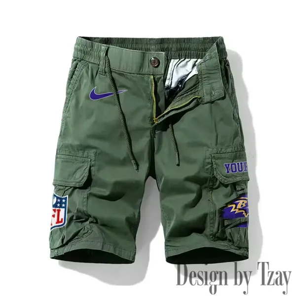 Baltimore Ravens Men's Casual Shorts Style 2025 SPTMCS003