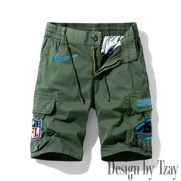 Carolina Panthers Men's Casual Shorts Style 2025 SPTMCS005 - Image 4