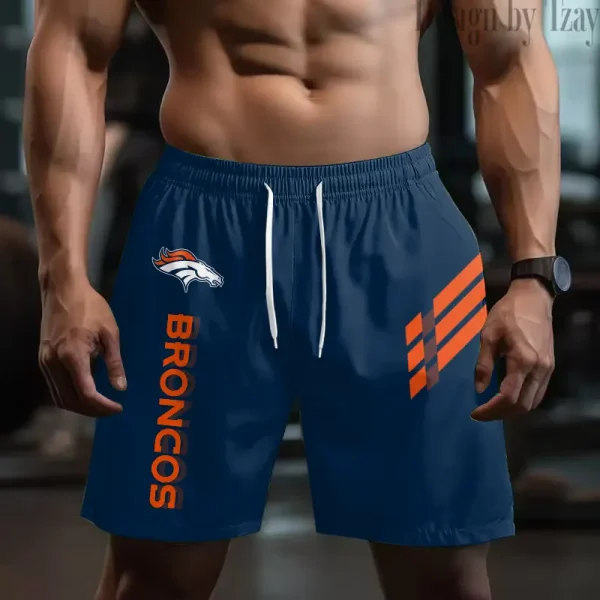 Denver Broncos Casual Men's Drawstring Shorts Trending 2025 BGSHORT485 - Image 2